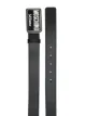 Moschino enamelled buckle belt