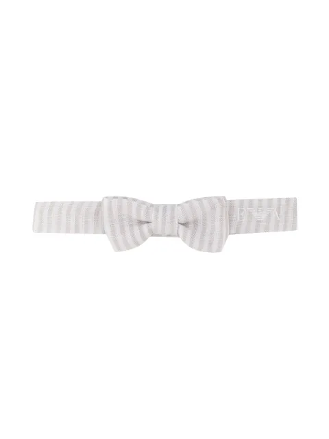 Emporio Armani Kids بابيون مخطط