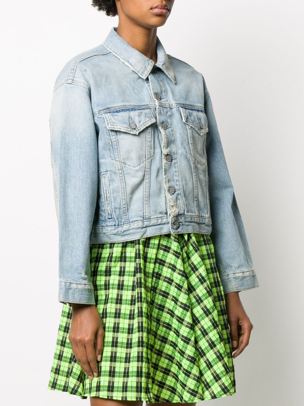 фото Boyish denim harvey denim cropped jacket