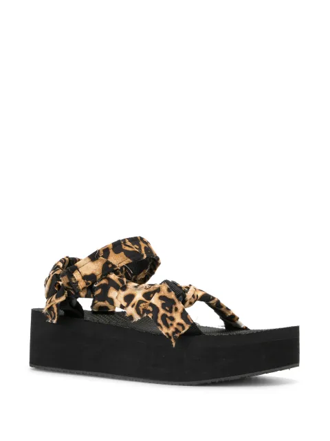 arizona love leopard sandals