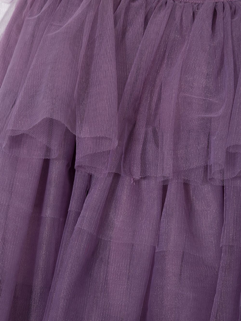 Shop Velveteen Raquel Tiered Midi Skirt In Purple