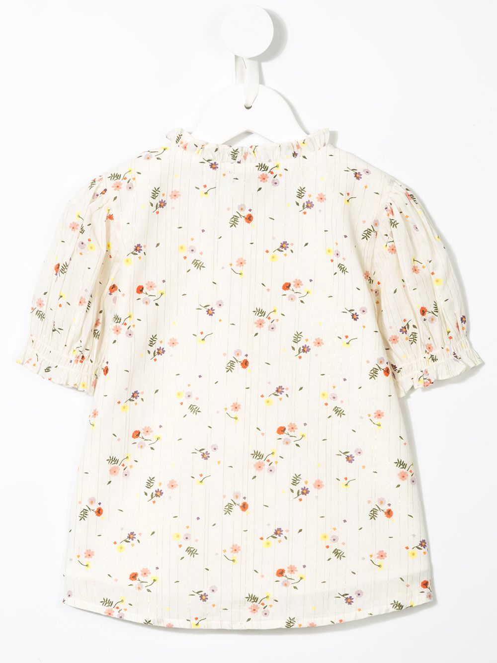 Shop Velveteen Emma Floral Printed Shirt In Multicolour