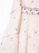 Velveteen فستان بطبعة صدف كهرمان