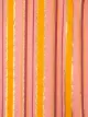 Velveteen فستان دارلا مخطط معتدل المقاس