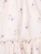 Velveteen فستان بطبعة صدف 'إيستي'