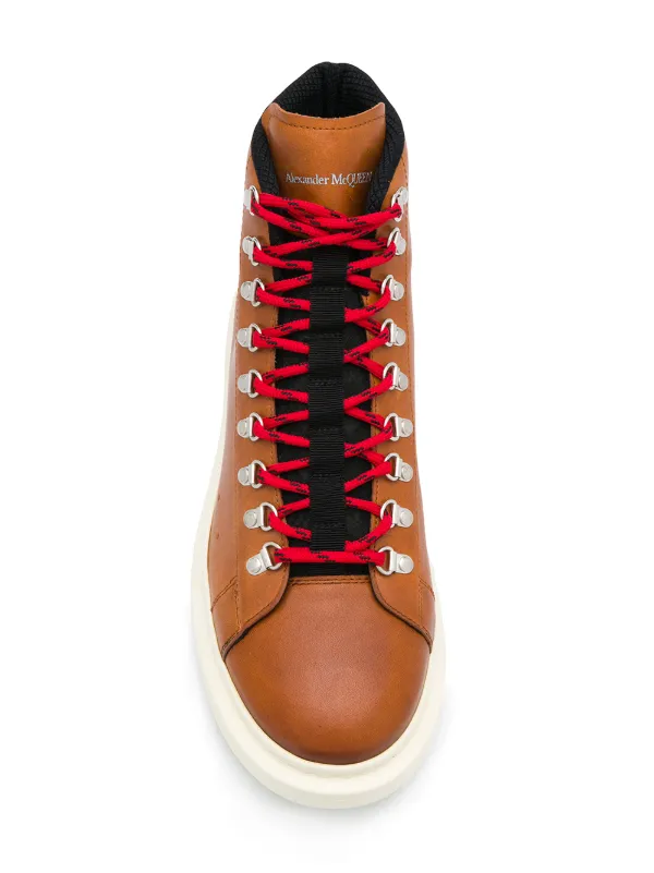 tan alexander mcqueen sneakers