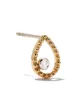 AS29 18kt yellow gold Mye pear beading diamond earrings
