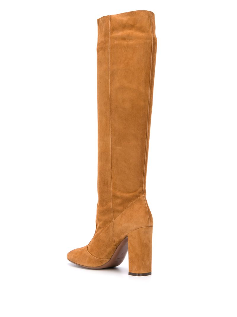 Shop L'autre Chose Knee-length 100mm Boots In Brown