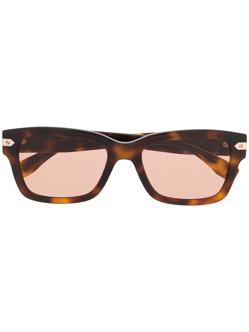 фото Hublot eyewear солнцезащитные очки черепаховой расцветки