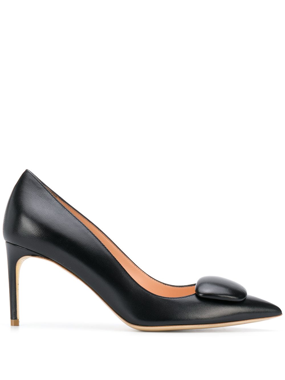 Rupert Sanderson 'nada Pebble' Pumps, 80mm In Black