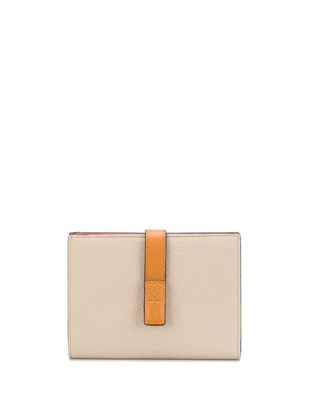 фото Loewe medium vertical grained-leather wallet