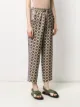 Pierre-Louis Mascia Adanastr geometric-print silk trousers