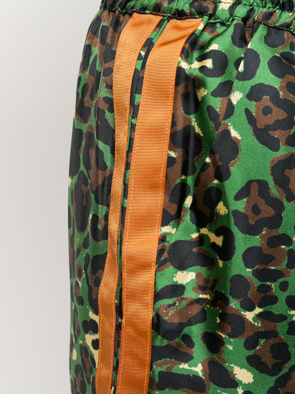 фото Pierre-louis mascia брюки adanastr с леопардовым принтом