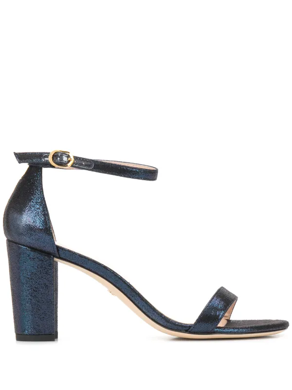 stuart weitzman blue sandals