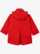 Burberry Kids معطف سميك بغطاء رأس