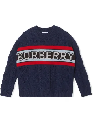 burberry sweater kids red