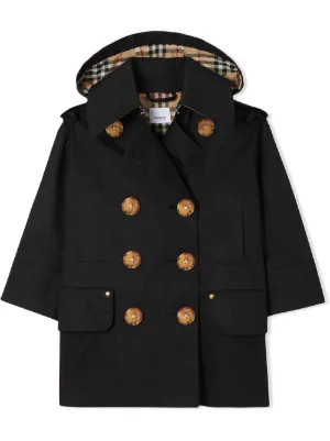 Burberry Kids معطف ترنش