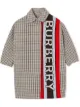 الصورة 1 من Burberry Kids معطف بكاروهات مكسورة ضد المطر