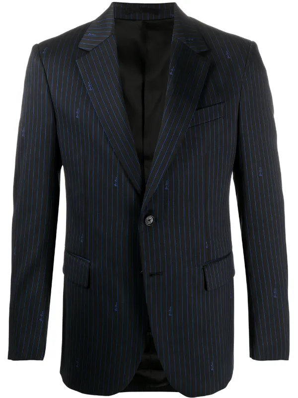 Versace pinstripe suit clearance