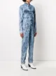 Isabel Marant Étoile washed effect denim jumpsuit