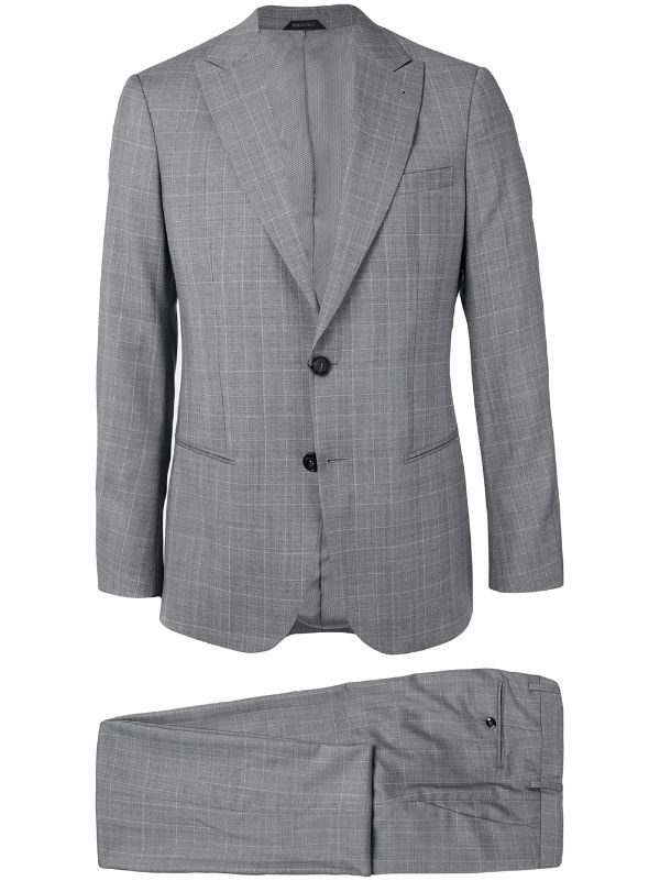 armani grey suit