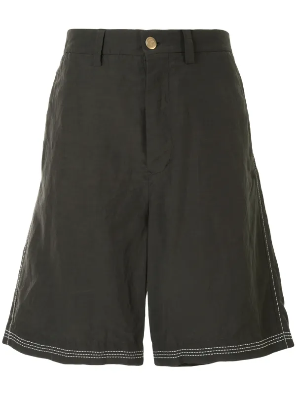 armani black shorts
