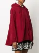 RED Valentino جاكيت بكسرات وسحاب وتصميم A