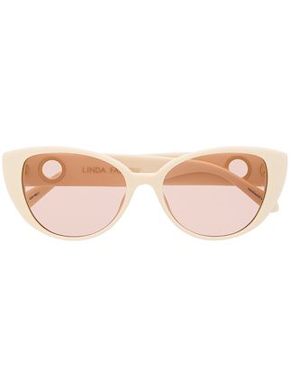 Linda Farrow Sarandon Cat Eye Sunglasses - Farfetch