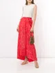 Image 2 of Giorgio Armani mulberry silk palm tree pattern skirt