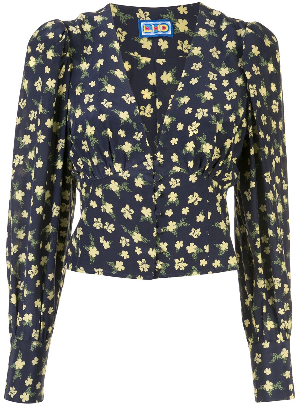 фото Lhd roadhouse ditsy floral print blouse