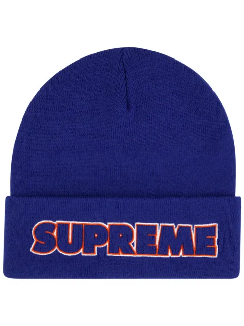 supreme outline beanie