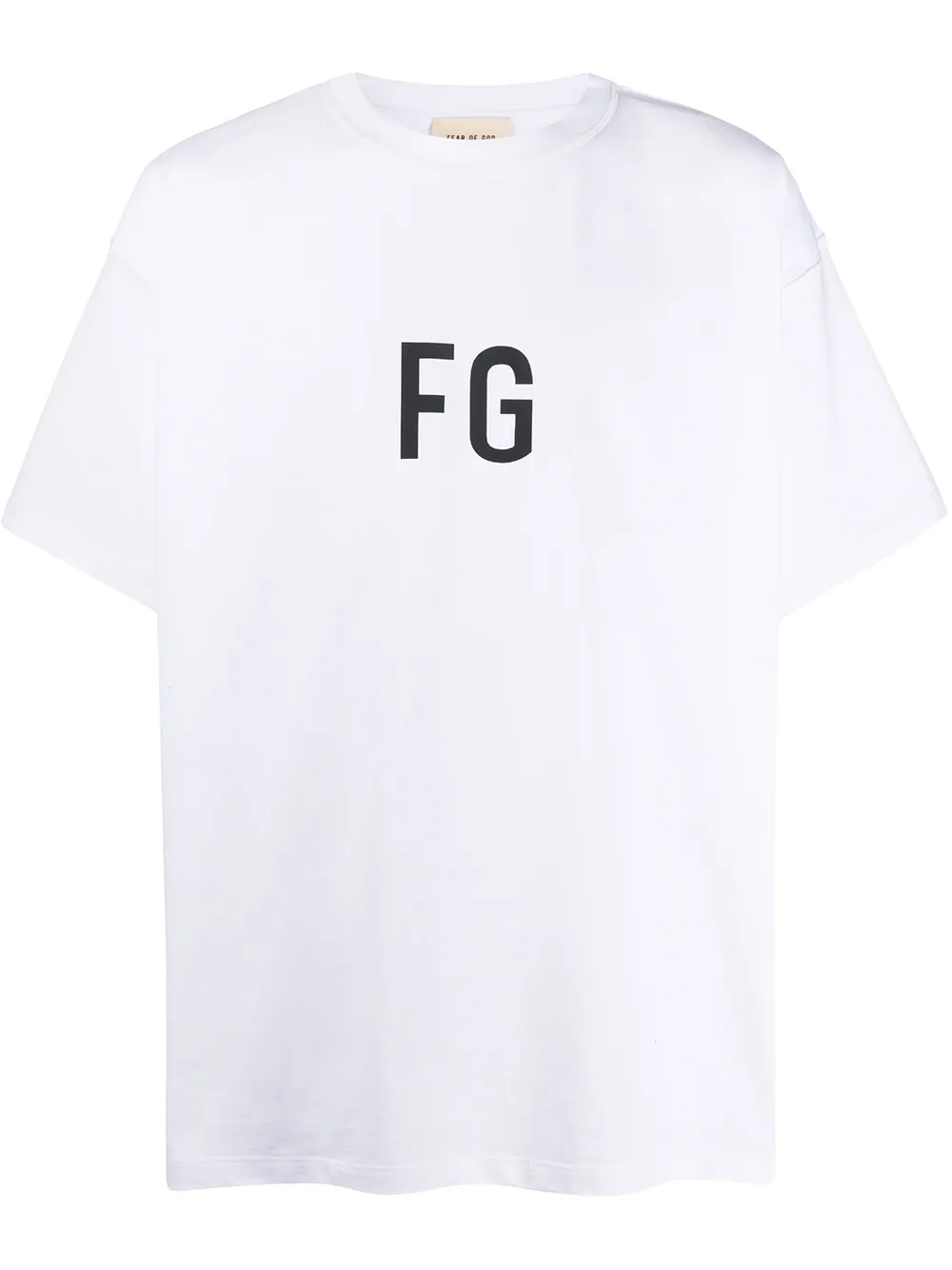 фото Fear of god short sleeve monogrammed t-shirt