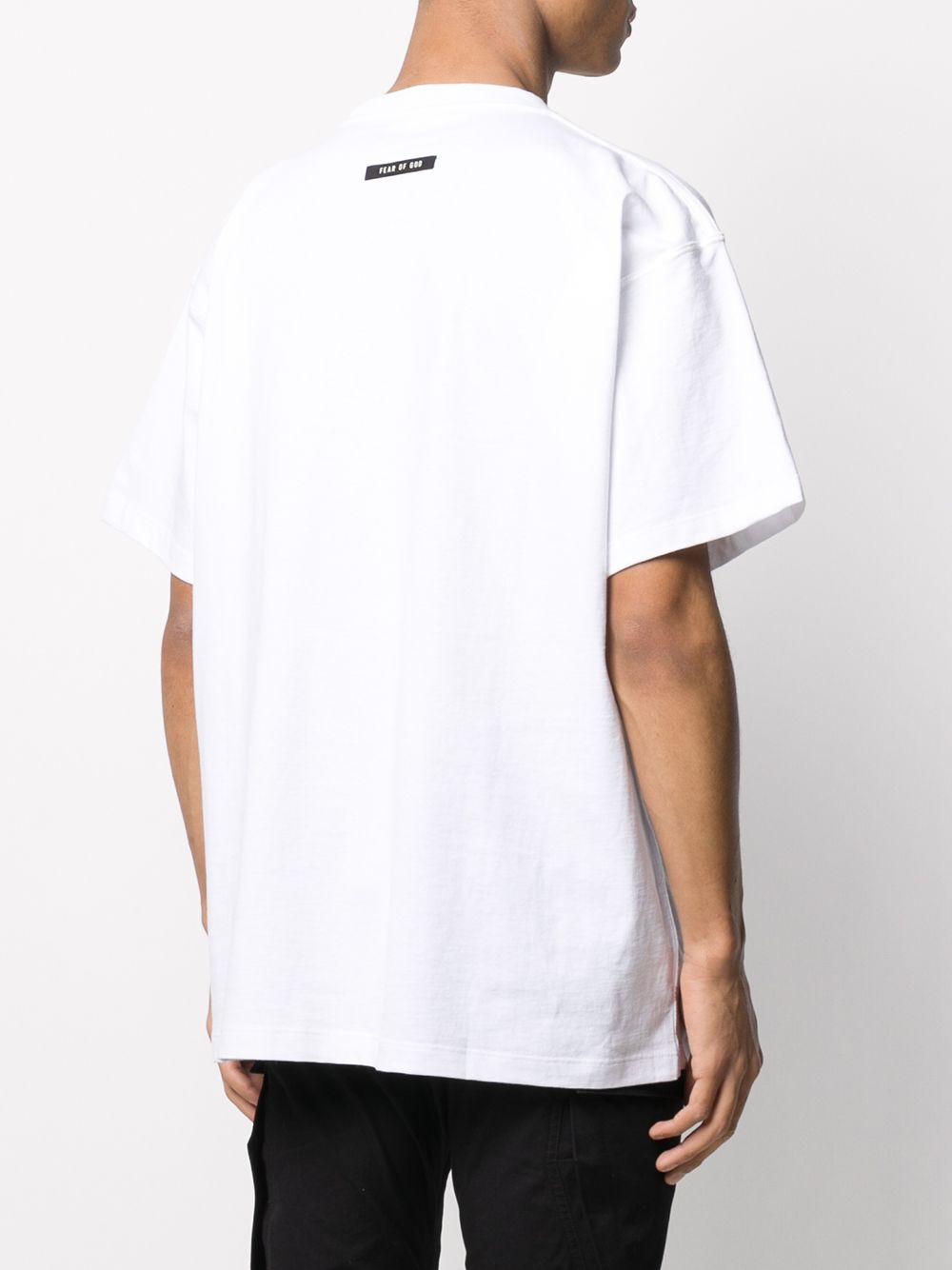 фото Fear of god short sleeve monogrammed t-shirt