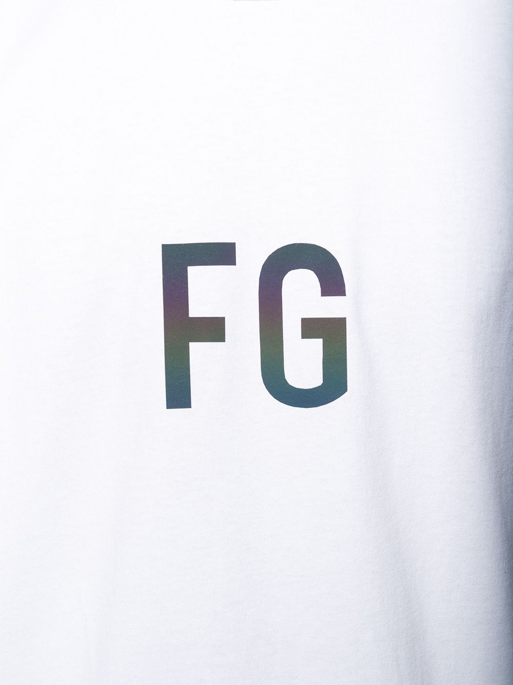 фото Fear of god short sleeve monogrammed t-shirt