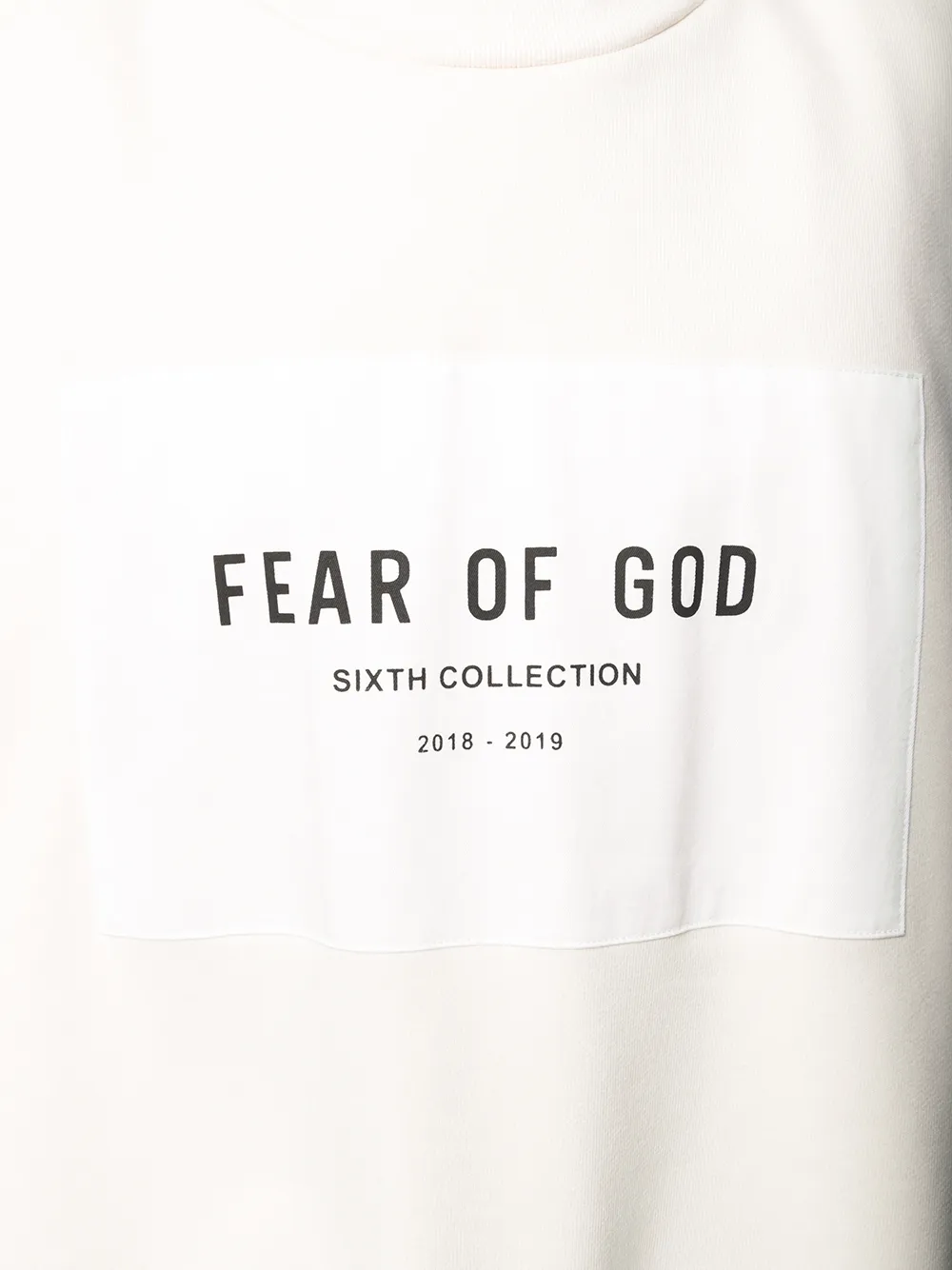 фото Fear of god толстовка с логотипом