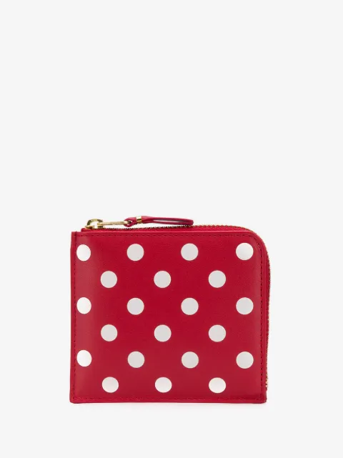 Comme Des Garçons Wallet polka-dot print wallet