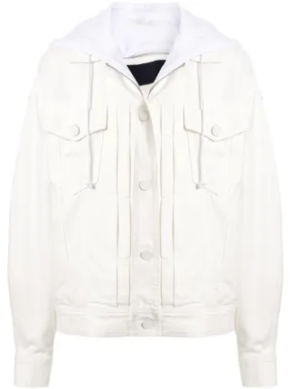 Juun.J Hooded Denim Jacket - Farfetch