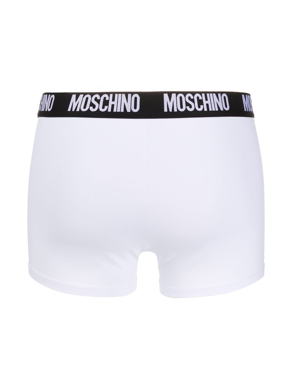 Moschino Boxershorts met logo - Wit