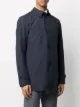 Herno point-collar button-through coat