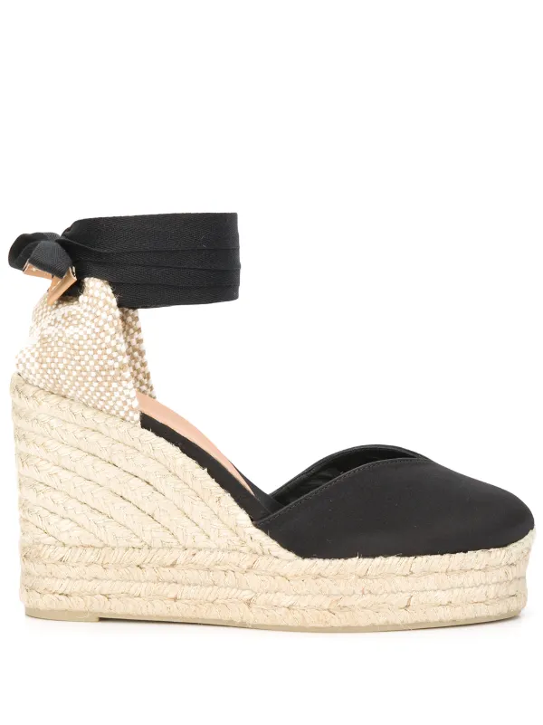 castaner chiara espadrilles black
