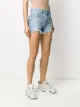 Levi's short en jean à effet usé