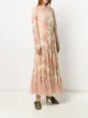 RED Valentino フローラル プリーツドレス