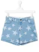الصورة 1 من Stella McCartney Kids شورت جينز بطبعة نجوم