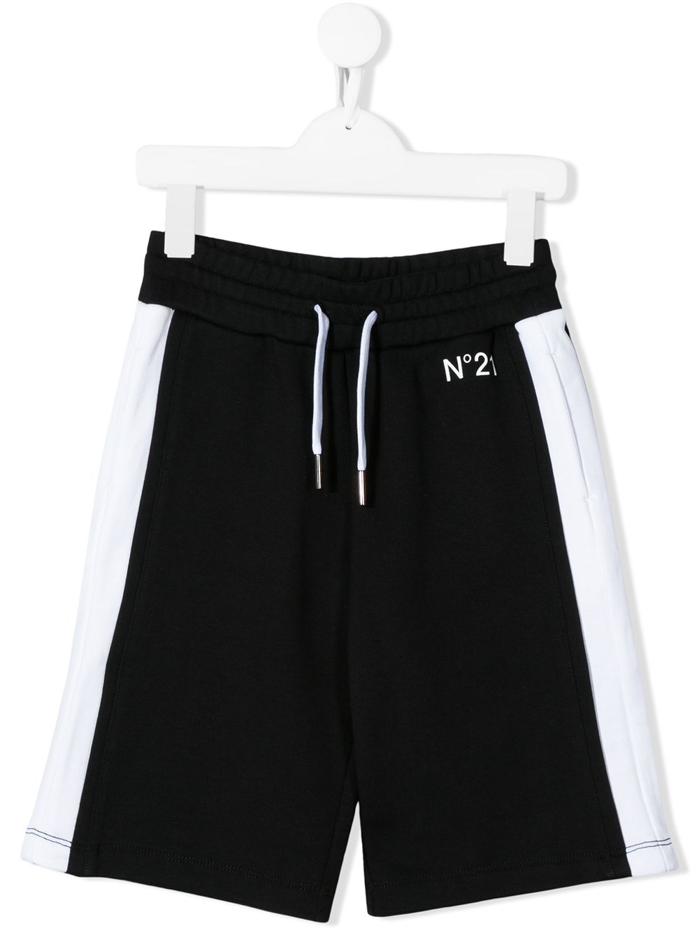 фото Nº21 kids drawstring logo shorts