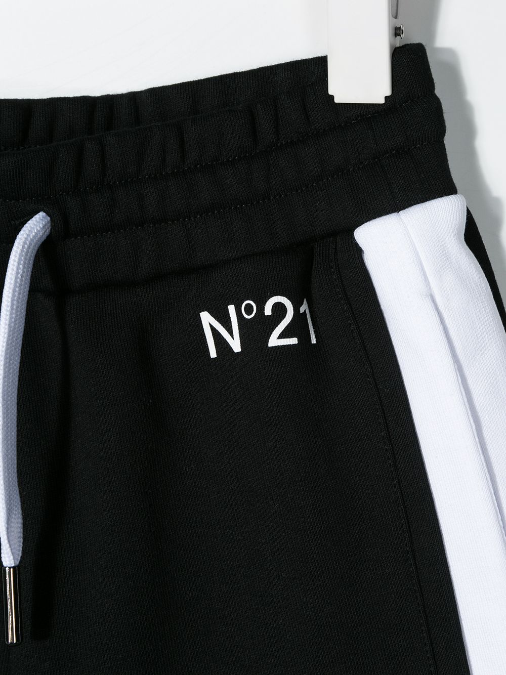 фото Nº21 kids drawstring logo shorts