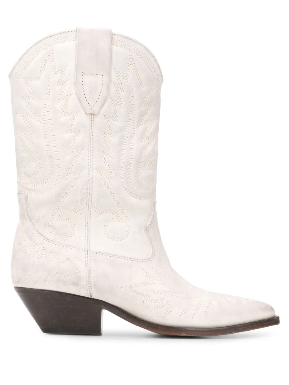 ISABEL MARANT DUERTO TEXAN ANKLE BOOTS,BO044820P024S14915600