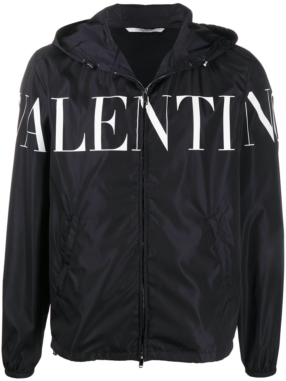 фото Valentino куртка с капюшоном и логотипом