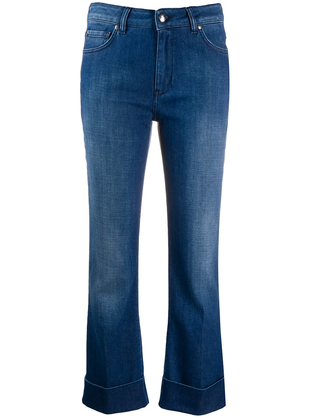 Fay Ausgestellte Cropped-Jeans jGo0T 5uqQT Fay Ausgestellte Cropped-Jeans jGo0T 5uqQT
