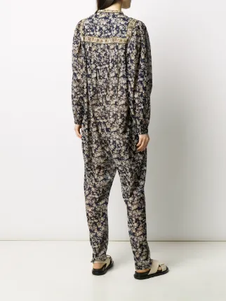 isabel marant floral jumpsuit