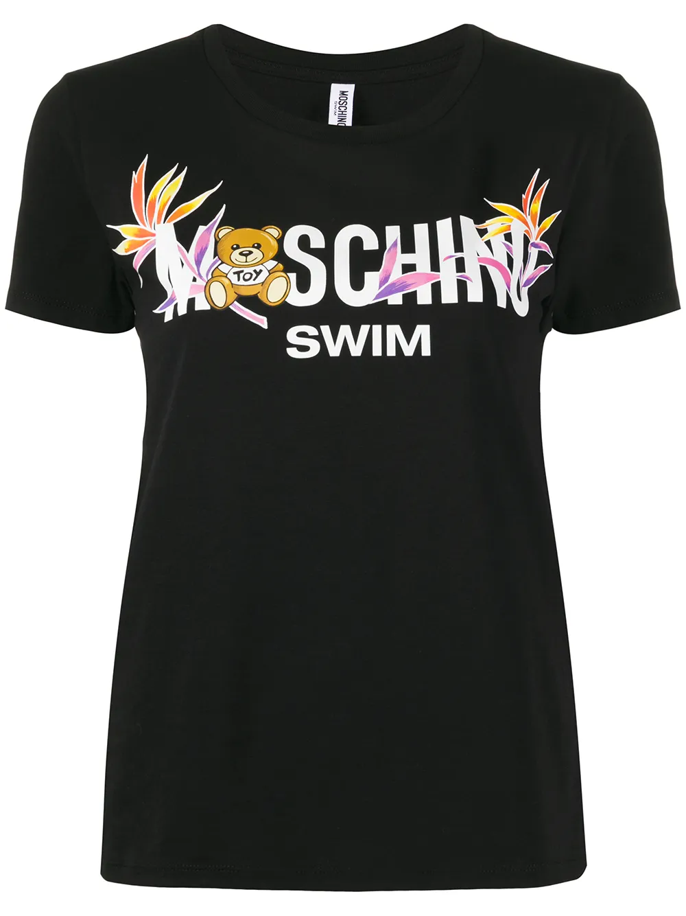 Moschino T-Shirt mit -Print - Schwarz